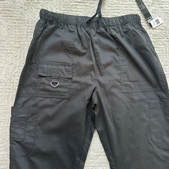 Scrub Pants Black, Large, Woman - Picture 3 of 7